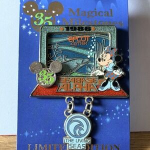 New Disney WDW - Magical Milestones LE 2500 Pin - 1986 The Living Seas PP48579